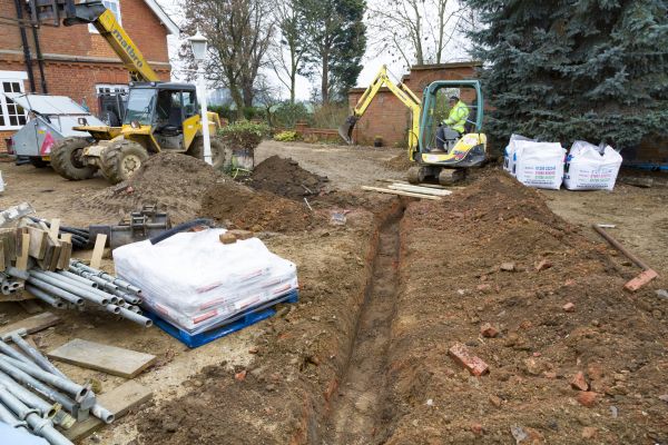 Drainage Ditch Digging in Chesterfield