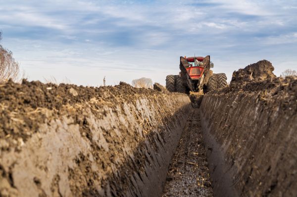 Drainage Trench Repair in Chesterfield