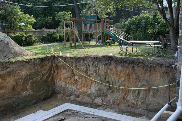 Footer Digging in Chesterfield