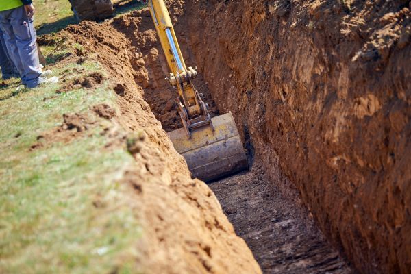 Ditch Filling in Chesterfield