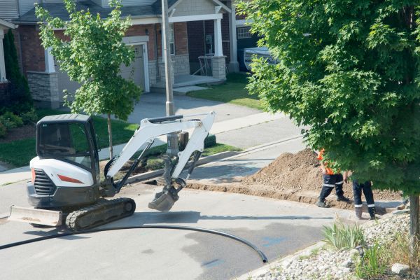 Electrical Line Trenching in Chesterfield