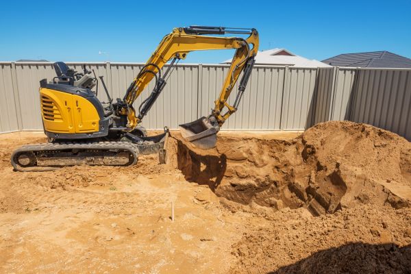 Swimming Pool Excavation in Chesterfield