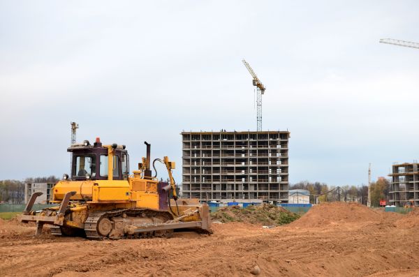 Construction Site Grading in Chesterfield